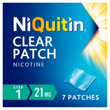 NiQuitin Clear Patch Stop Smoking Aid 21mg Nicotine Patches 7s