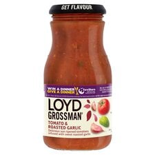 Loyd Grossman Tomato Roasted Garlic Pasta Sauce 350G