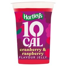 Hartley's Ready To Eat Reduced Sugar Cranberry & Raspberry Jelly 175G