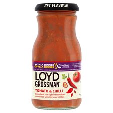 Loyd Grossman Tomato & Chilli Pasta Sauce 350G