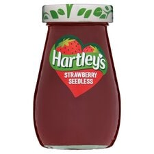 Hartleys Best Strawberry Seedless Jam 340G