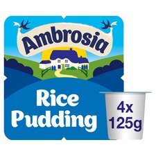 Ambrosia Rice Pudding (500g) 4 X 125g