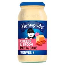 Homepride Pasta Bake Cheese & Bacon 485G