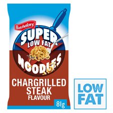 Batchelors Low Fat Super Noodles Chargrilled Steak 81G