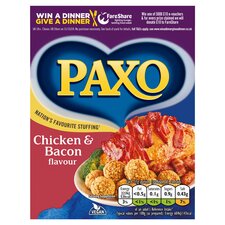 Paxo Chicken & Bacon Flavour Stuffing Mix 170g