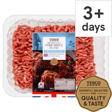 Tesco Pork Lean Mince 5% Fat 500G