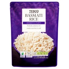 Tesco Microwave Basmati Rice 250G