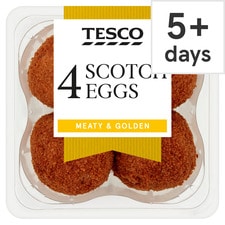 Tesco Scotch Eggs 4 Pack 454G