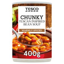 Tesco Tuscan Inspired Bean Soup 400G