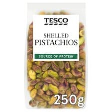 Tesco Whole Foods Pistachio Nuts 250G