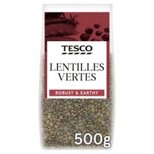 Tesco Lentilles Vertes 500G