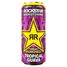 Rockstar Energy Drink Punched Tropical Guava 500ml