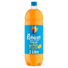 Rubicon Sparkling Mango Juice Drink 2 Litre Bottle