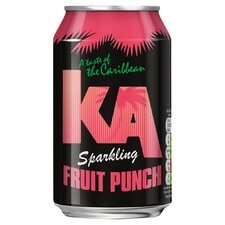 Ka Sparkling Fruit Punch 330Ml Can