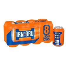 Barr Irn-Bru Soft Drink 8 X 330Ml