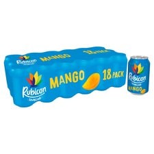 Rubicon Sparkling Mango Drink 18 X 330Ml