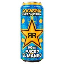 Rockstar Energy Drink Juiced El Mango 500ml