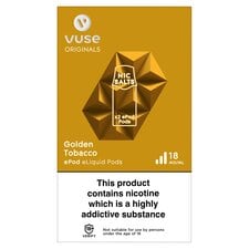 Vuse Original Epod Pods Golden Tobacco 18Mg/Ml 2 Pack