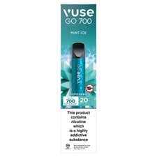 Vuse Go Mint Ice Disposable Vape Pod 20Mg/Ml