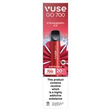 Vuse Go Strawberry Ice Disposable Vape Pod 20Mg/Ml