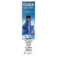 Vuse Go Blueberry Ice Disposable Vape Pod 20Mg/Ml