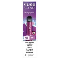 Vuse Go 700 Vape Passion Fruit Ice 10Mg/Ml Disposable 2Ml