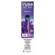 Vuse Go 700 Vape Grape Ice 10Mg / Ml Disposable Pod 2Ml