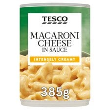 Tesco Macaroni Cheese In Sauce 385G