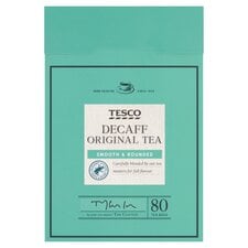 Tesco Decaffeinated 80 Teabags 250G