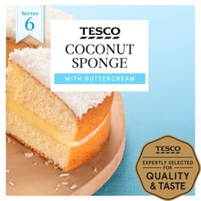 Tesco Coconut Sponge Cake