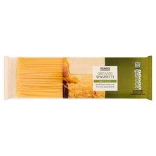 Tesco Organic Spaghetti Pasta 500G