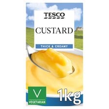 Tesco Ready To Serve Custard 1Kg