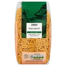 Tesco Macaroni Pasta 1Kg