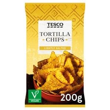 Tesco Lightly Salted Tortilla Chips 200G