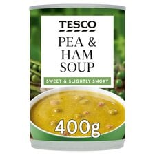 Tesco Pea And Ham Soup 400G