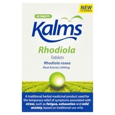 Kalms Rhodiola Rosea Herbal Tablets 200Mg 20s