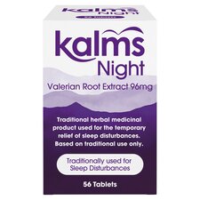 Kalms Night Sleep Aid Tablets with Valerian Root Extract 56s