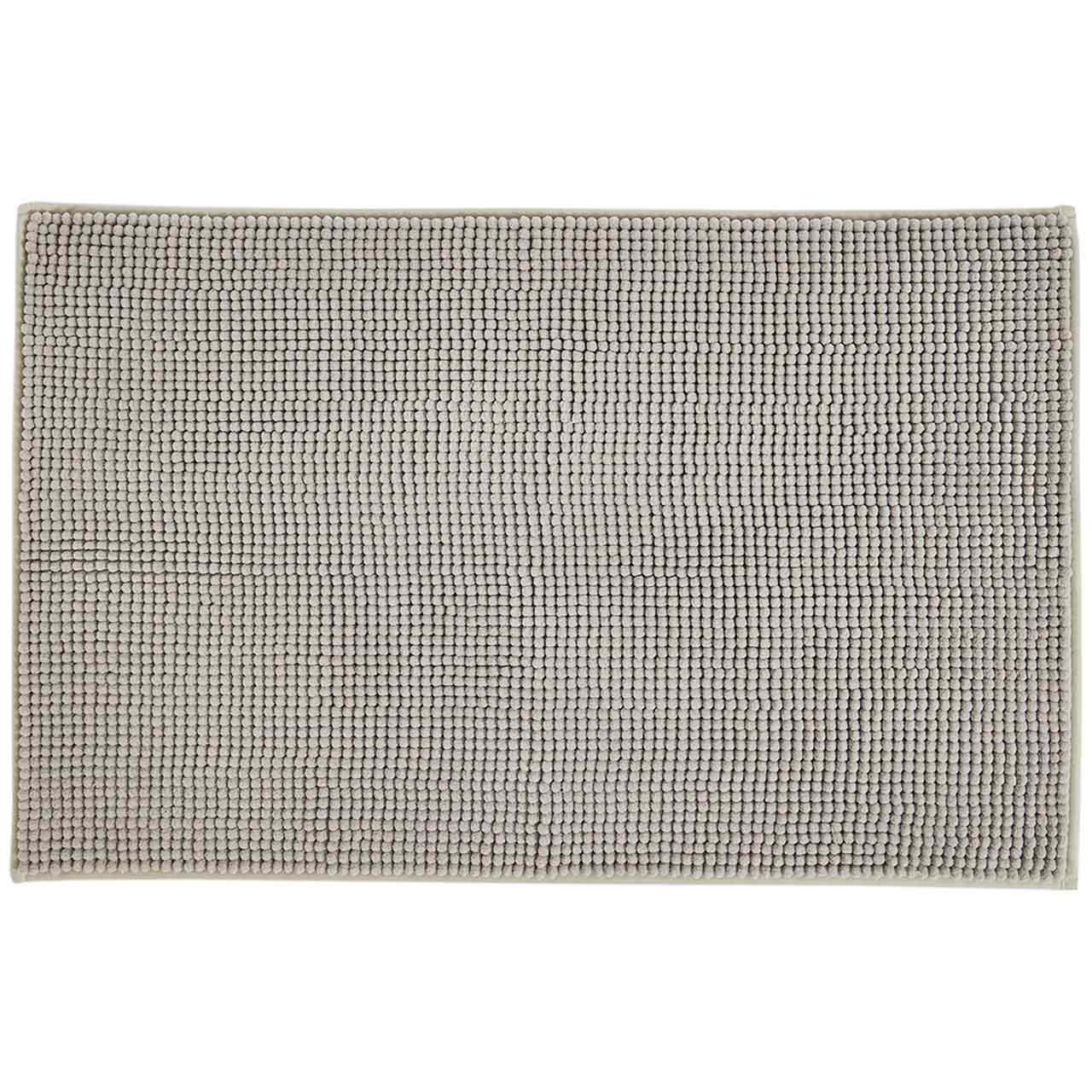 M&S Collection Bobble Bath Mat, Light Grey