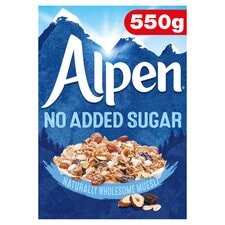 Alpen No Added Sugar Swiss Style Muesli 550G