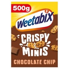 Weetabix Crispy Minis Chocolate Chip Cereal 500G