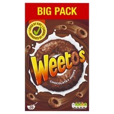 Weetos Chocolatey Hoops Cereal 600g