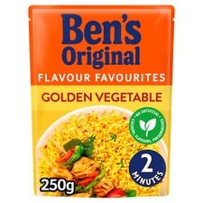 Ben's Original Golden Vegetable Microwave Rice 250G