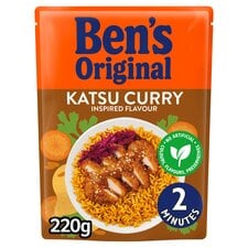 Ben's Original Katsu Curry Microwave Rice 220G