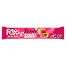 Fox's Jam Sandwich Cream Biscuit 150G