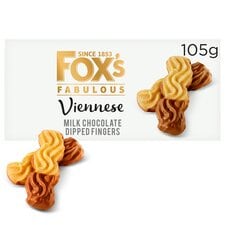 Fox's Viennese Dipped Finger 105g