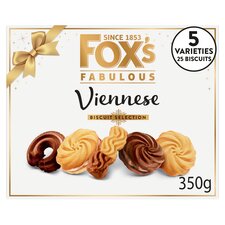 Fox's Fabulous Viennese Biscuit Selection 350G