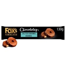 Fox's Salted Caramel Chocolatey Rounds 130G