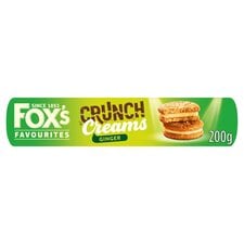 Fox's Ginger Crunch Creams Biscuits 200G