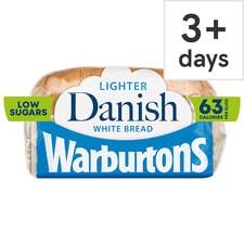 Warburtons Danish Sliced Small White Bread 400G