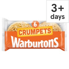 Warburtons Crumpets 6 Pack